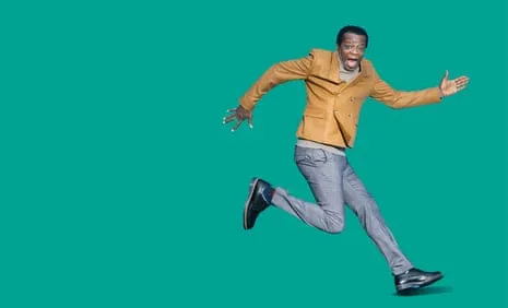 Standup Star Stephen K Amos: ‘My Feet Are a Disaster’ and They’re Attached to the Spindliest Legs You’ve Ever Seen.
